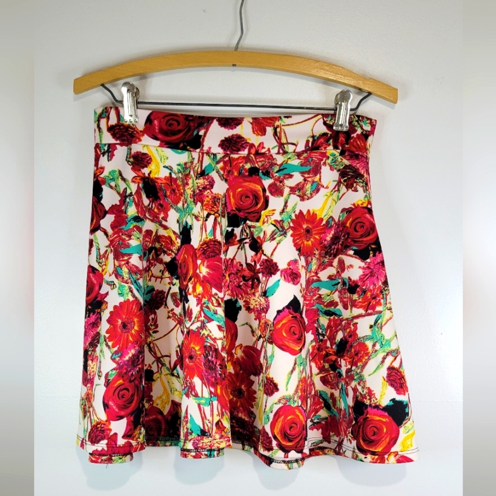 Floral Print Women's Skirt